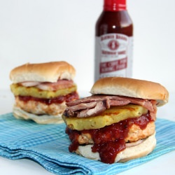 BBQ Hawaiian Pizza Burgers - Recipe photo by danid320