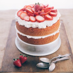 Southern Strawberry Cake - Recipe photo by HMMessinger