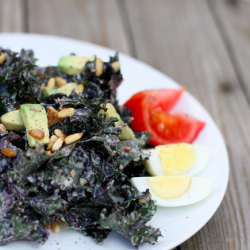 Best Ever Kale Salad - Recipe photo by paleogasm