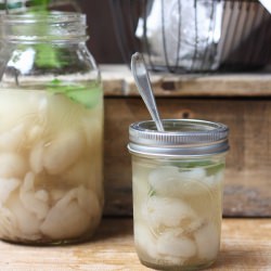 Ice Rambutan in Cinnamon Syrup - Recipe photo by cooking chapter