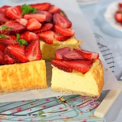 Strawberry Cheesecake - Recipe photo by Nada