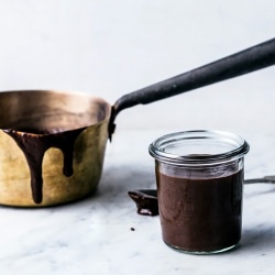 Healthy 3-Ingredient Fudge Sauce - Recipe photo by topwithcinnamon