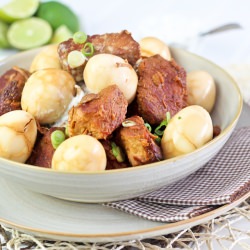 Maple Pork Stew - Recipe photo by The Healthy Foodie