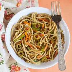 Stir Fried Spaghetti - Recipe photo by vsharmilee