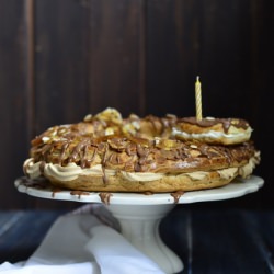 Paris-Brest with Coffee Cream - Recipe photo by Debjani
