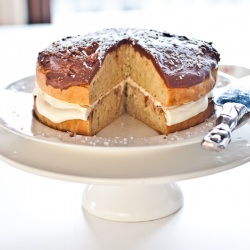 Chocolate, Vanilla Cake - Recipe photo by Suzanneper