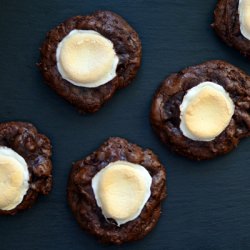 Flourless Rocky Road Cookies - Recipe photo by setonh