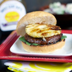 Grilled Teriyaki Mushroom Burgers - Recipe photo by livelovepasta