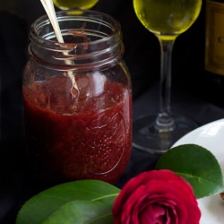 Strawberry Champagne Jam - Recipe photo by thymebombe