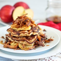 Paleo Pancake Stack - Recipe photo by The Healthy Foodie