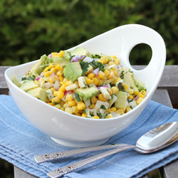 Corn and Heart of Palm Salad - Recipe photo by jaslusser