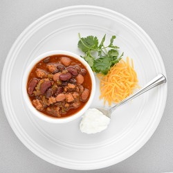 3 Bean Turkey Chili - Recipe photo by Sweet Hersey Living