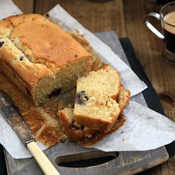 Blueberry Cream Cheese Butter Cake - Recipe photo by openbook