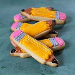 Pencil Cookies - Recipe photo by chic cookies