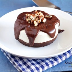 Decadent Brownie Ice Cream Cake - Recipe photo by Living Healthy With Chocolate
