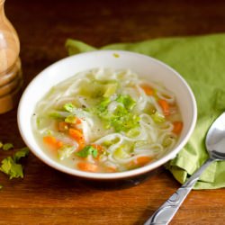 Gluten-free Chicken Noodle Soup - Recipe photo by Mary from Sweet Roots