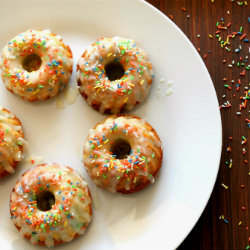 Funfetti Mini Bundt Cake - Recipe photo by sugarthumb