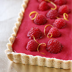 Raspberry Curd Tart - Recipe photo by tuttidolci