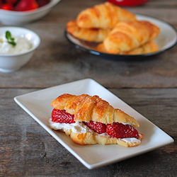 Croissants - Recipe photo by Zoka