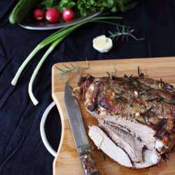 Roasted Lamb Leg - Recipe photo by AngellovesCooking