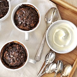 Greek Yogurt Chocolate Puddings - Recipe photo by jamieanne