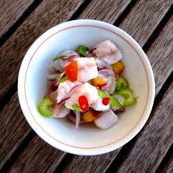 Mix 'n' Match Ceviche - Recipe photo by theindolentcook