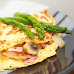 Asparagus Omelette - Recipe photo by coffeemuffins