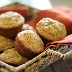 Gluten Free Banana Walnut Muffins - Recipe photo by roastedroot