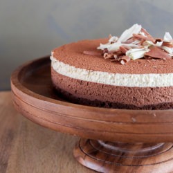 Chocolate and White Coffee Mousse - Recipe photo by the little epicurean