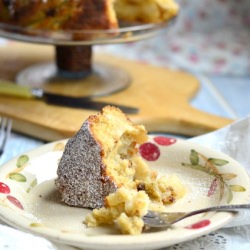 Brown Butter Pear Cake - Recipe photo by Debjani