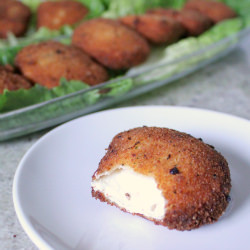 Breaded Goat Cheese Bites - Recipe photo by The Captivating Life