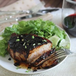 Honey Soy Pork Chops - Recipe photo by Running to the Kitchen