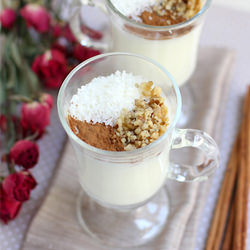 Rose Water Milk Pudding - Recipe photo by busyinbrooklyn