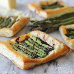 Asparagus Tart - Recipe photo by damndelicious