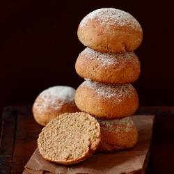 Rye and Wheat Buns - Recipe photo by Eva Toneva