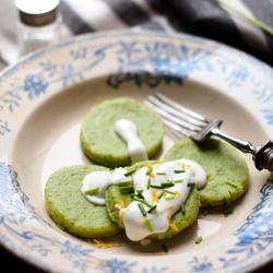 Sugar Pea “Gnocchi" - Recipe photo by Somewhere Ove The Kitchen