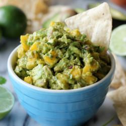 Sriracha Guacamole - Recipe photo by damndelicious