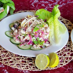Thai Chicken Salad - Recipe photo by talistomatoes