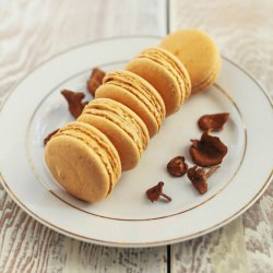 Candy Cap Mushroom Macarons - Recipe photo by thebakingbird