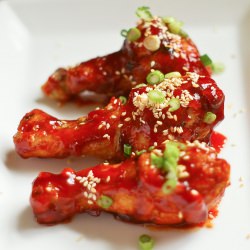 Oven Fried Korean Chicken - Recipe photo by theyumyumfactor