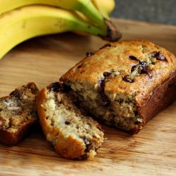 Banana Chocolate Chip Bread - Recipe photo by Highheelstohotwheels