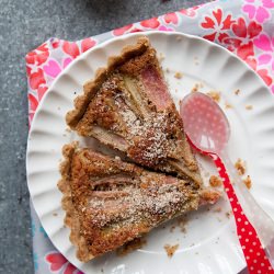 Rhubarb Tarte - Recipe photo by dagmarskitchen.se
