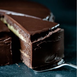 Passion Fruit Truffle Cake - Recipe photo by hungryrabbitnyc