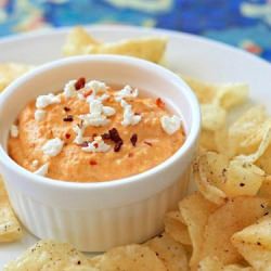 Red Pepper Feta Dip - Recipe photo by SheKnows Food Editor