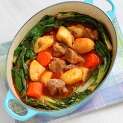Pochero Pork/Beef Stew with Bananas - Recipe photo by manilaspoon