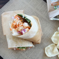 Buffalo Chicken Wrap - Recipe photo by Whitney Bond
