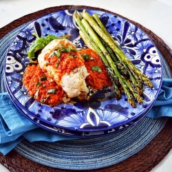 Leek & Cheese Stuffed Chicken - Recipe photo by The Foodie Couple