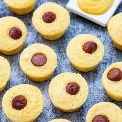 Mini Corn Dog Muffins - Recipe photo by flourarrangements