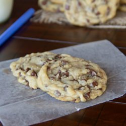 Perfect Chocolate Chip Cookies - Recipe photo by dinnersdishesanddesserts
