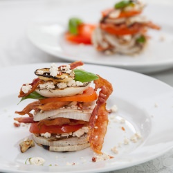 Grilled Vidalia Onion Stack - Recipe photo by Country Spoon